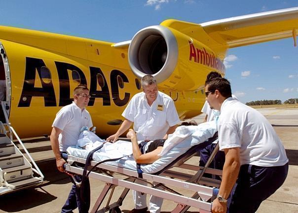 Krankenrücktransport des ADAC. Foto: Auto-Reporter/ADAC